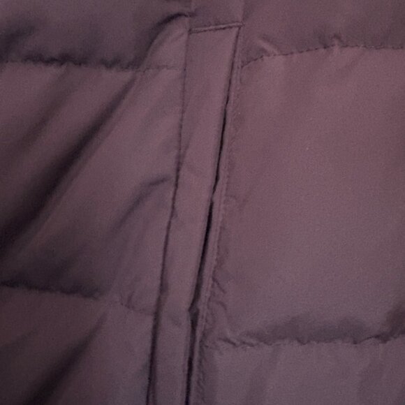 J. Jill down vest, longer length, puffer with hood,  ladies size XL - Picture 2 of 7
